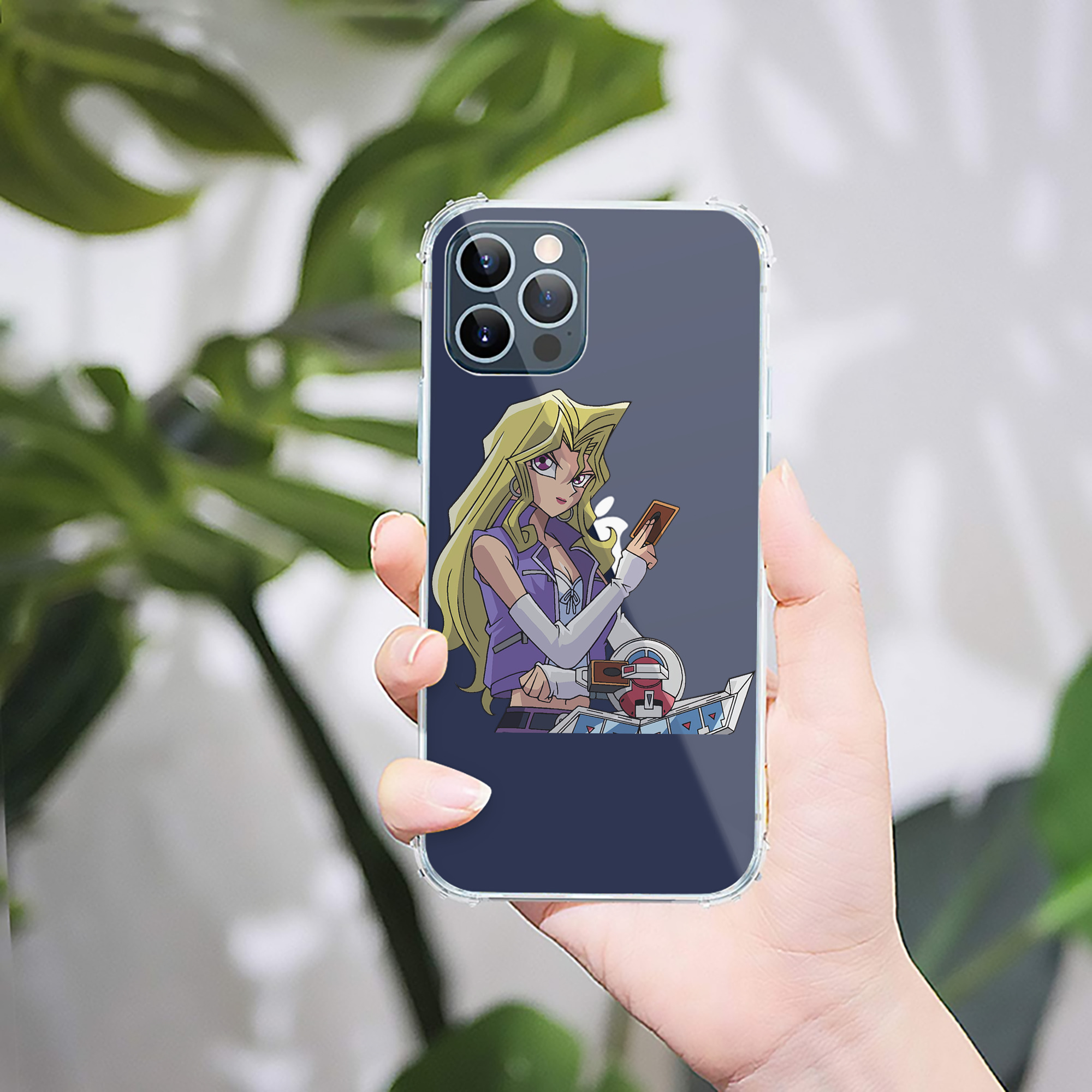 （画像用） 遊☆戯☆王 Yu-Gi-Oh! 【iPhone 12シリーズ対応】透明スマホケース（クリアソフトケース）